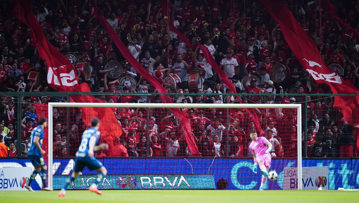 Toluca luce espectacular tifo en el partido contra América (Imago7)