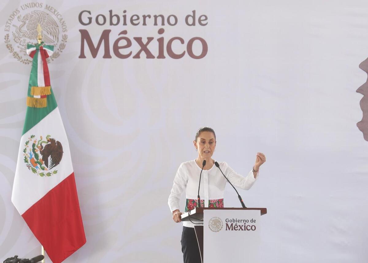 Claudia Sheinbaum en el encuentro de Zacatecas | Foto: Jorge Carballo