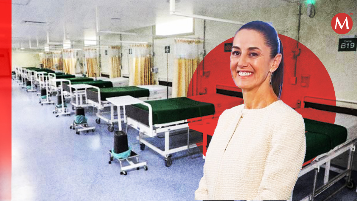 Claudia Sheinbaum prioriza mejorar la salud pública en su gobierno | Diseño: Oscar Ávila