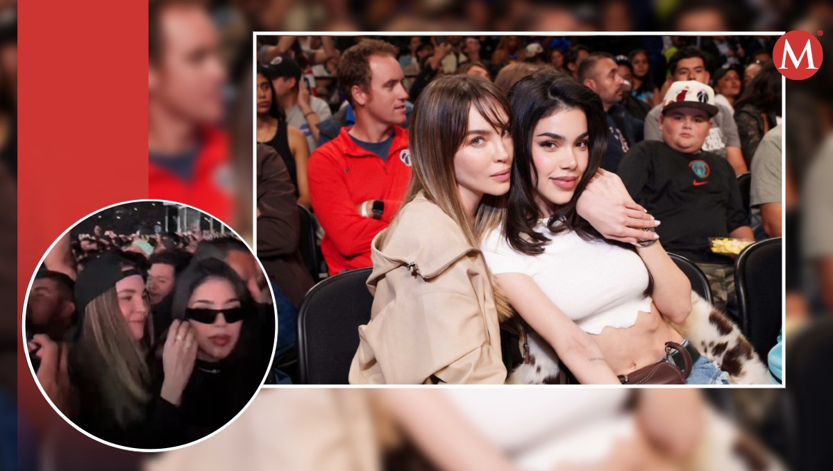 Las cantantes fueron grabadas disfrutando del concierto de Blink-182