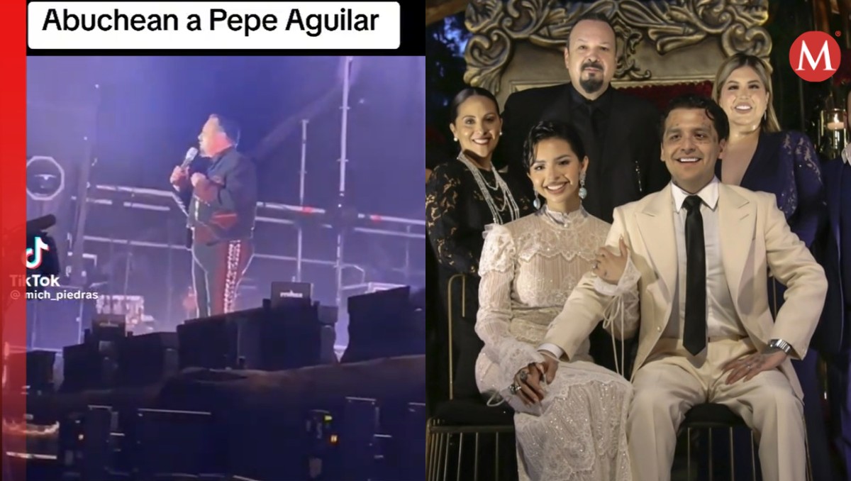 Pepe Aguilar es abucheado al cantar 'Cuídamela Bien'; ¿es por Nodal?