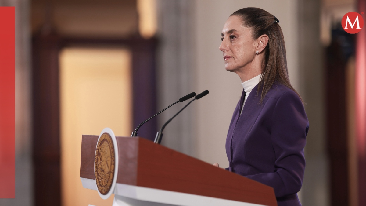 Conferencia de prensa en Palacio Nacional, ofrecida por la Presidenta. | Cortesía