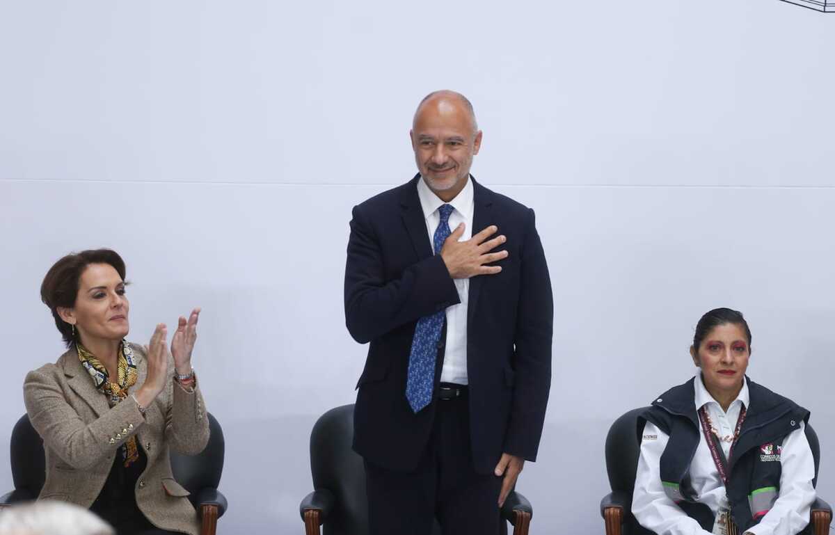 Jesús Esteva Medina, titular de la SICT. | Foto: Araceli López