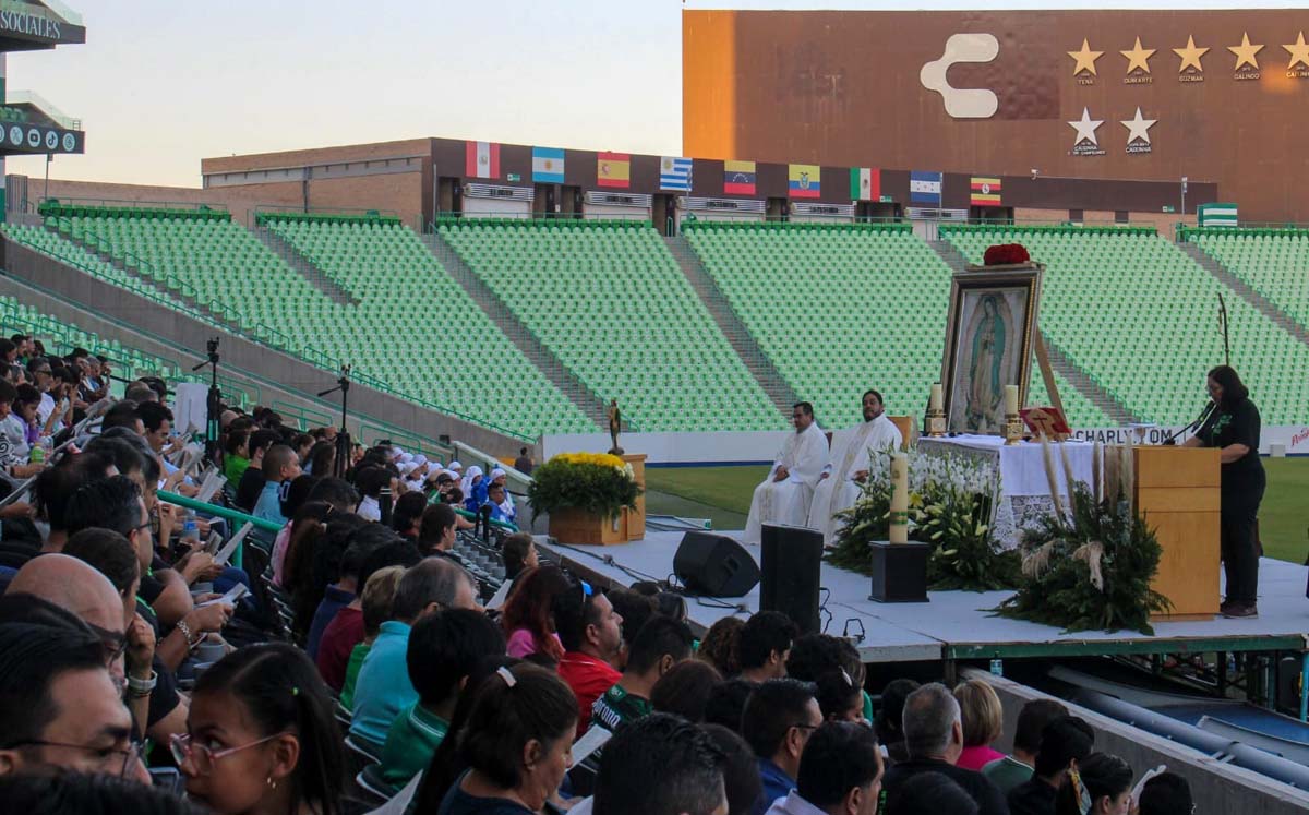 Misa por aniversario del TSM. l Rolando Riestra