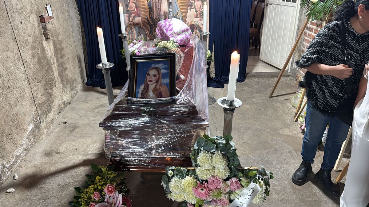 Velorio de Alejandra Rivas. (Pablo Núñez)