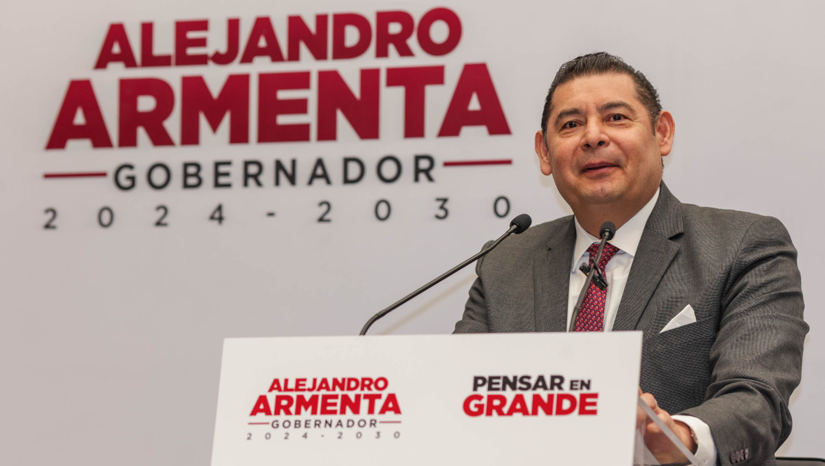 Alejandro Armenta Mier, gobernador electo de Puebla | Agencia Es Imagen