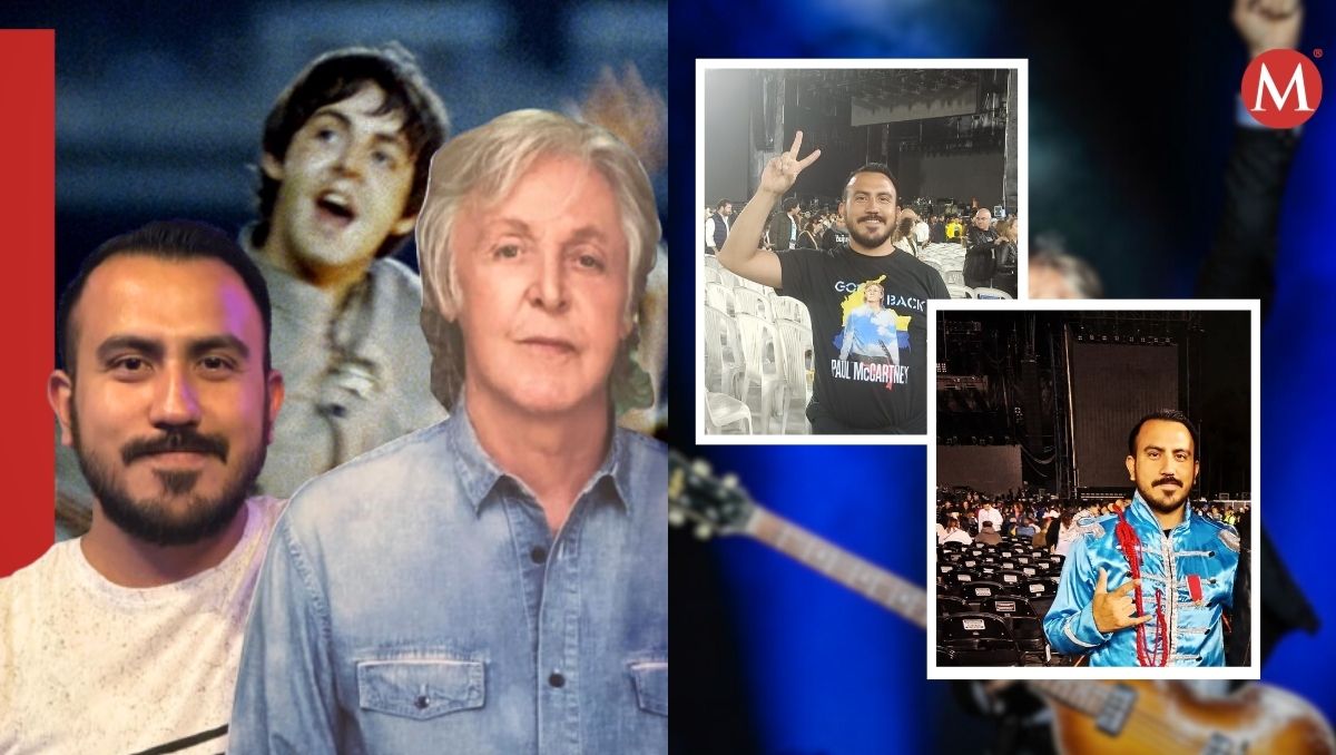 Alejandro López, gran fan de The Beatles y Paul McCartney. | Especial