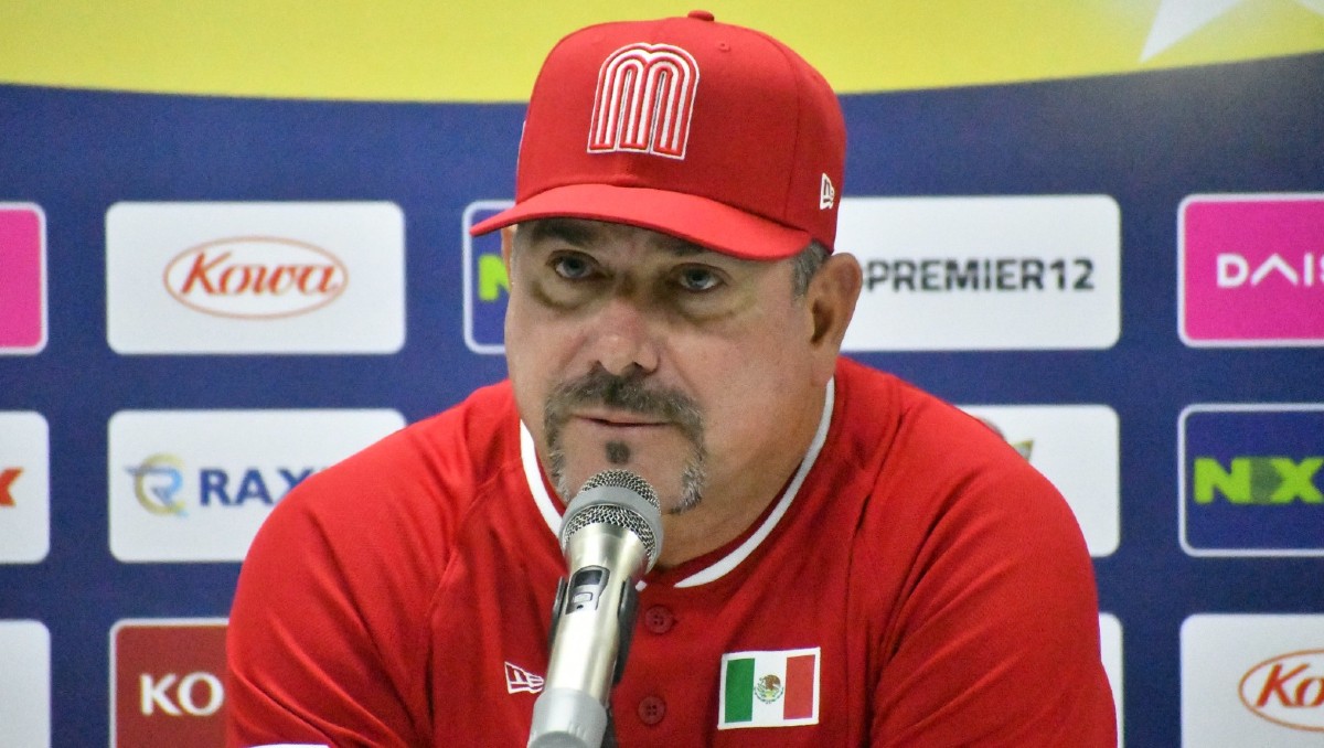 Benjamín Gil, manager de México habla del panorama para el Premier 12  (Cortesía)
