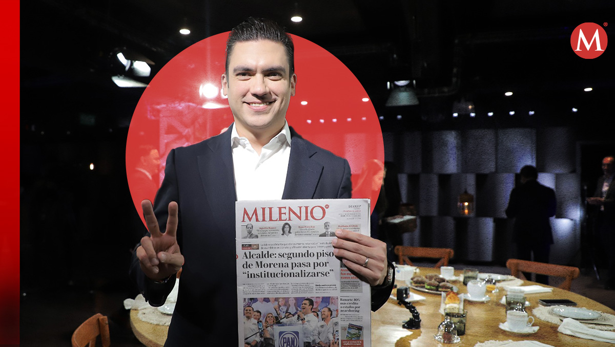 Jorge Romero en entrevista para Café Milenio. | Fotos: Ariel Ojeda. Diseño: Óscar Ávila