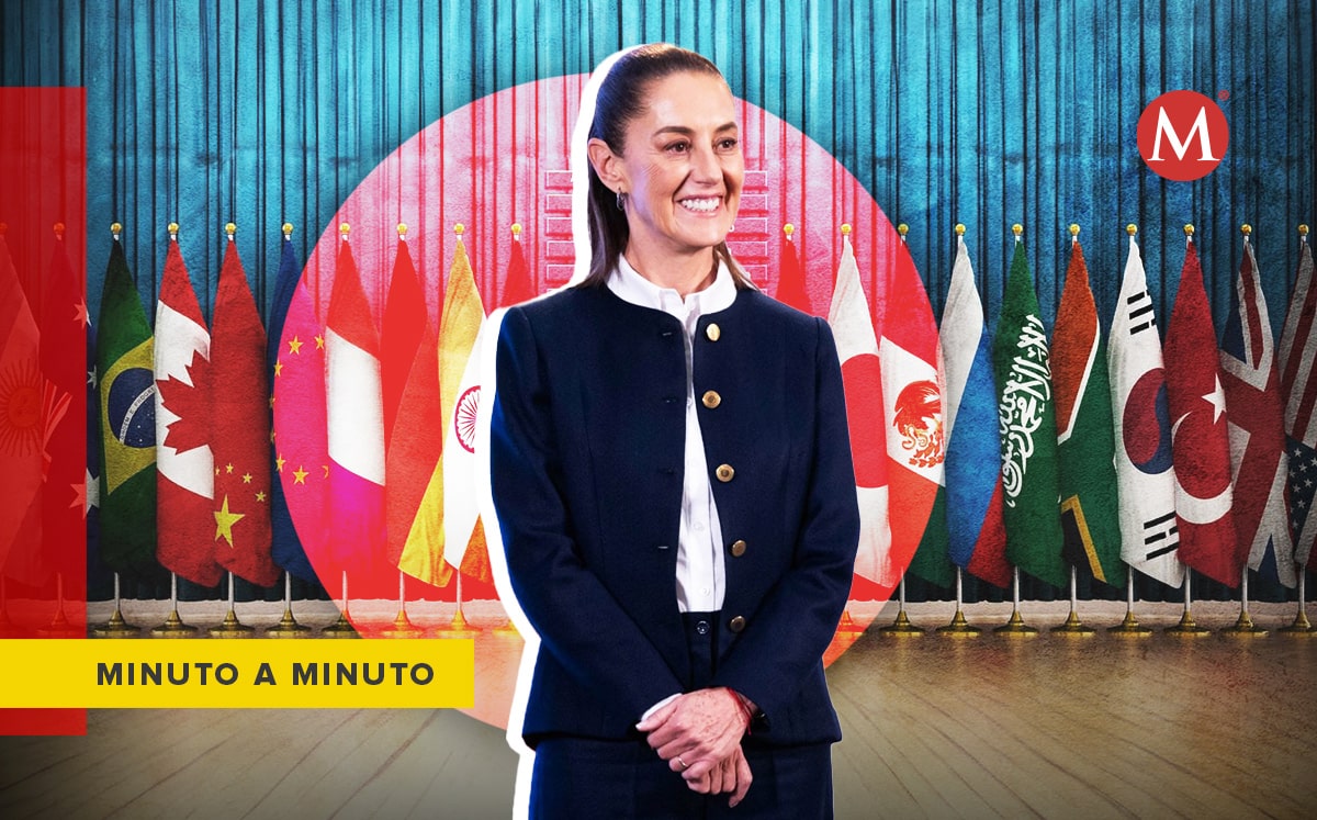 La Presidenta asistió a la Cumbre del G20 en Brasil este 2024. | Diseño: Óscar Ávila