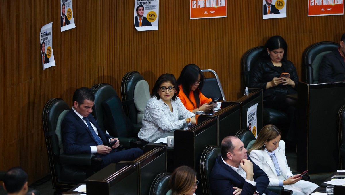 Suena falsa alarma en Congreso de NL durante Glosa de Gobierno. Foto: Jorge López