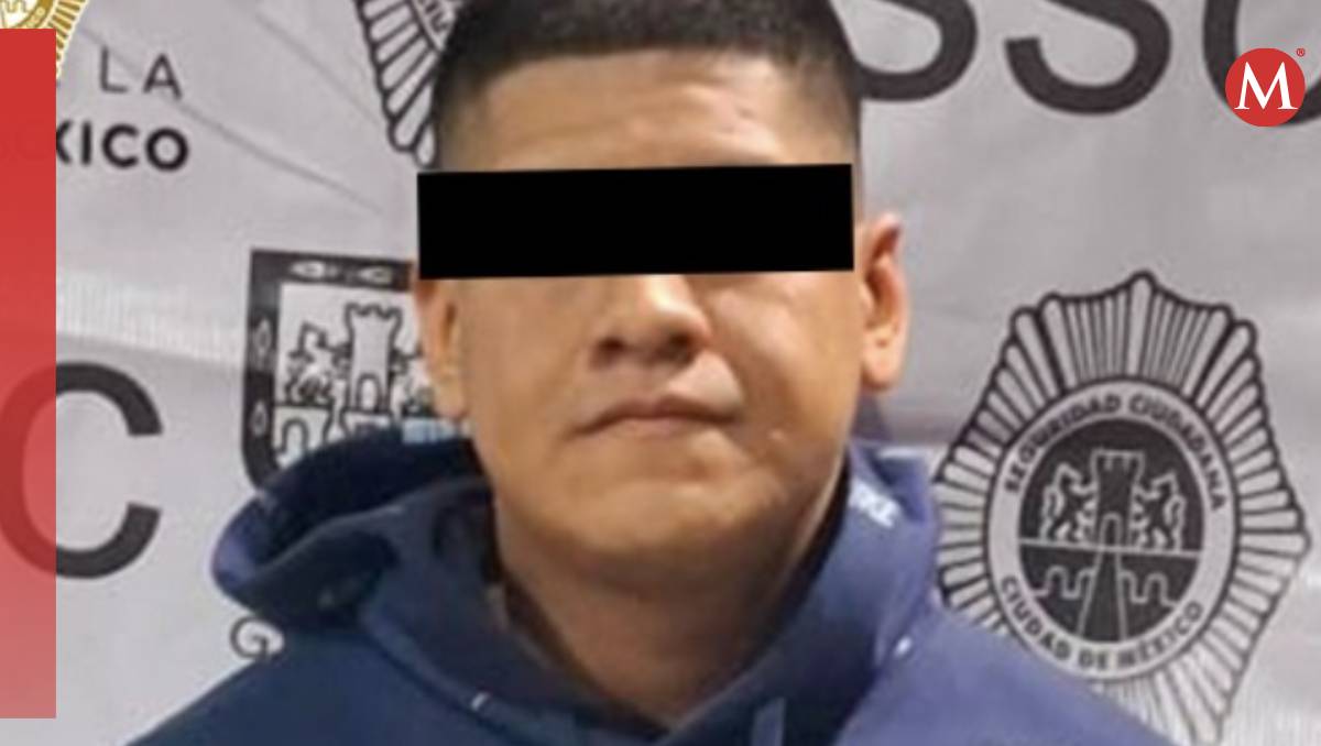 'El Charbel' fue detenido en calles de la colonia Morelos (SSC)