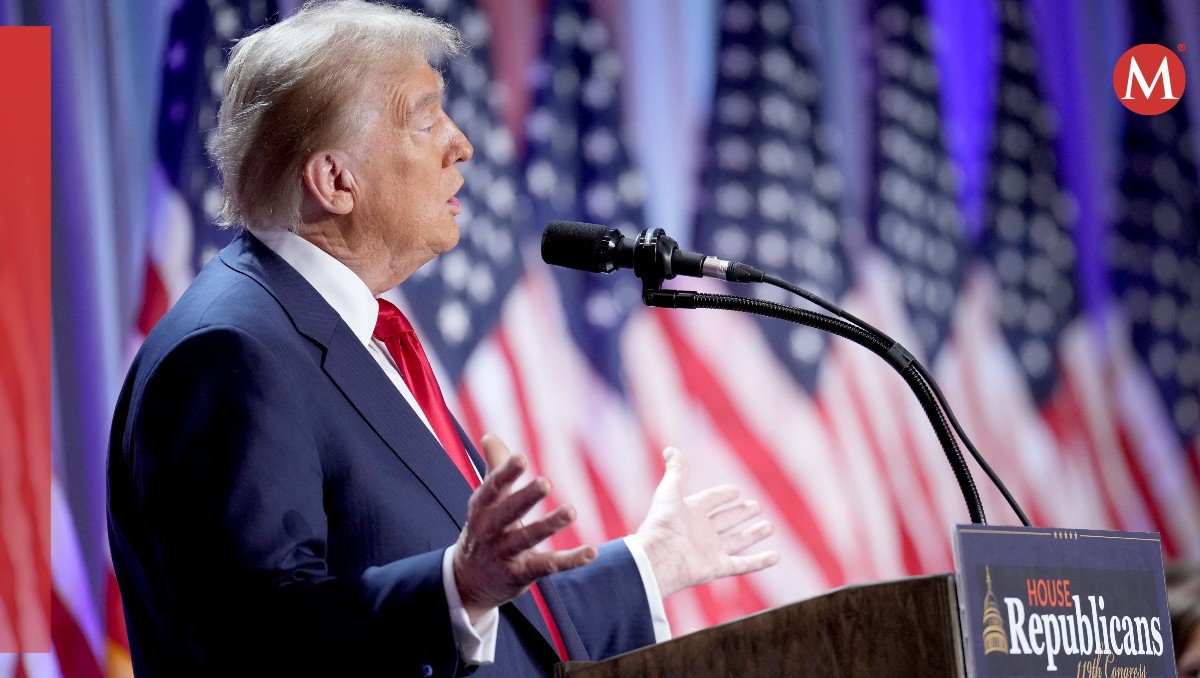 Donald Trump se reunió con legisladores del Partido Republicano. | AFP