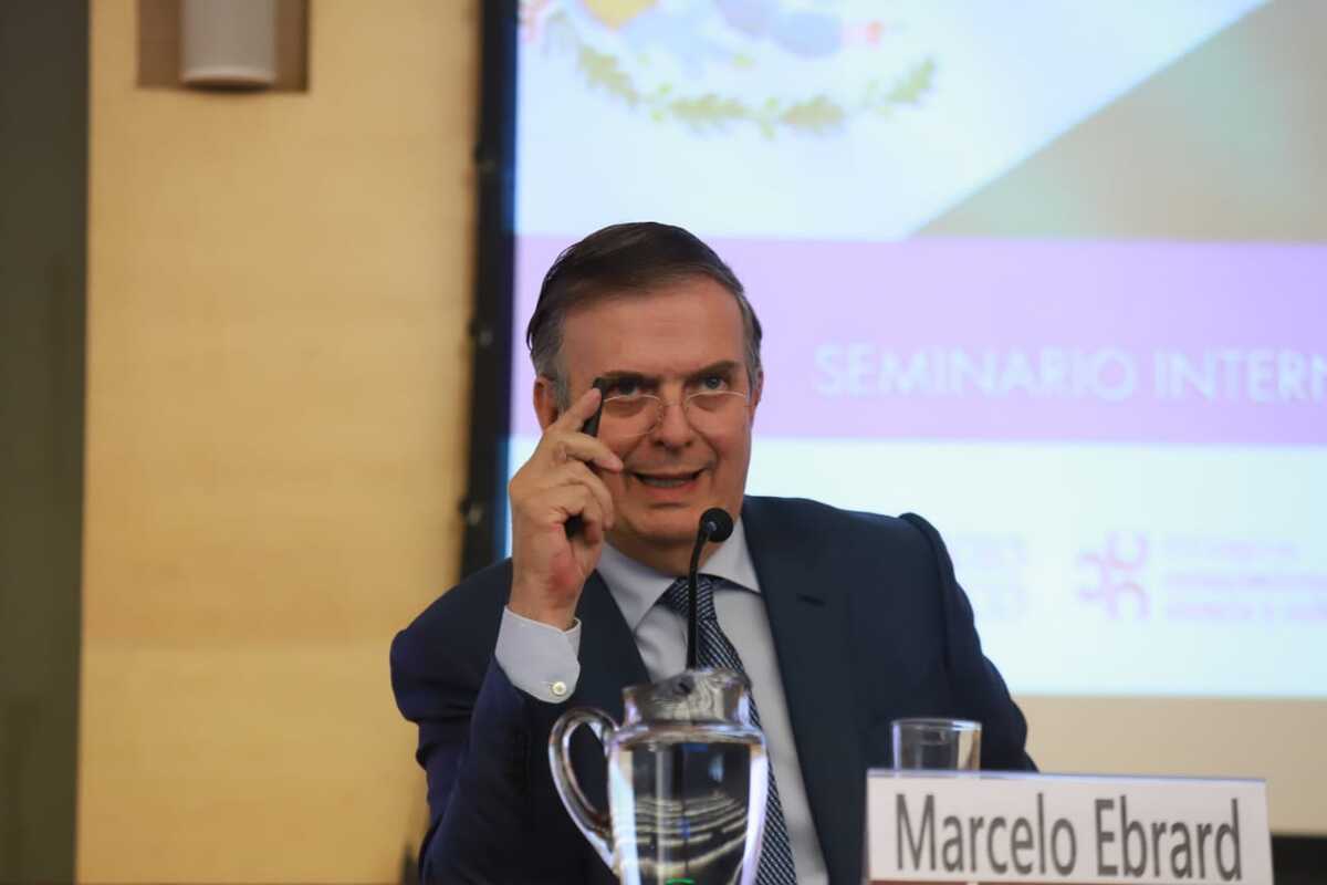 Ebrard asegura que el T-MEC sigue siendo beneficioso para México, EU y Canadá | Foto: Juan Carlos Bautista