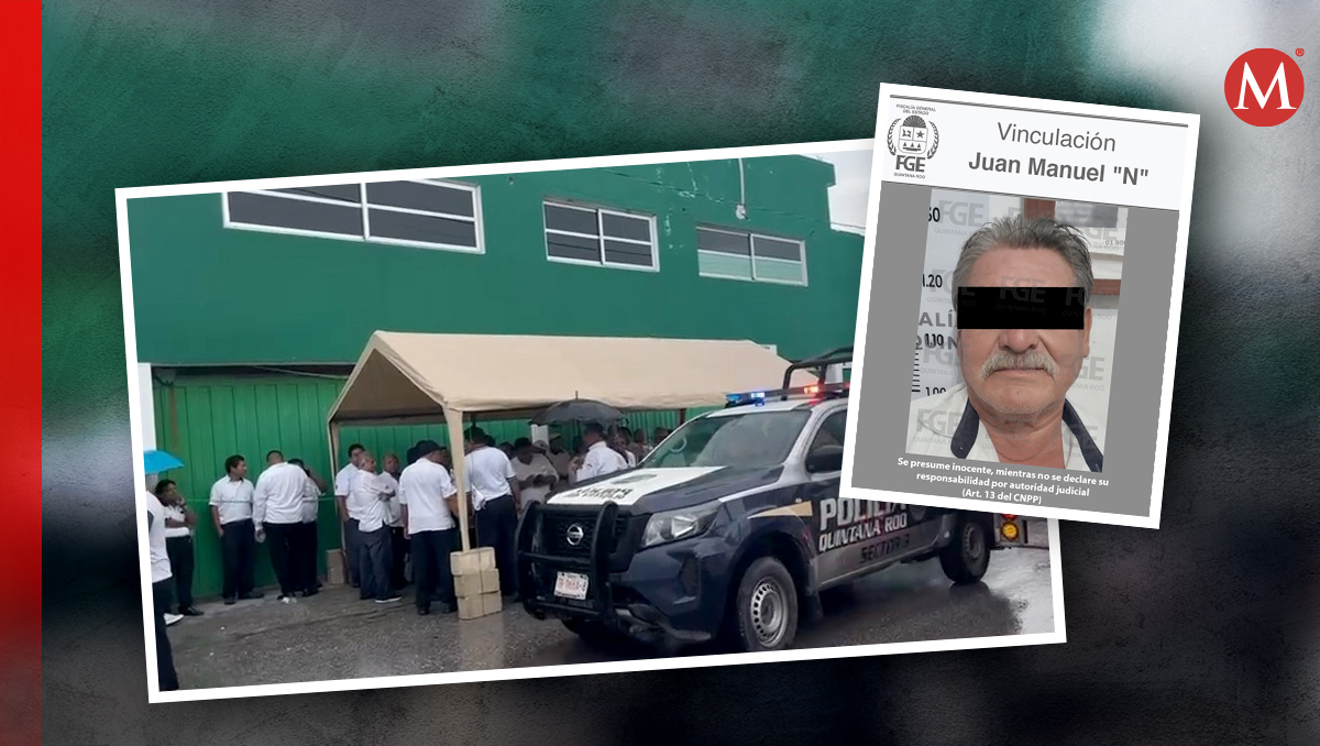 Juan Manuel "N" se registra como el cuarto socio taxista vinculado por la FGE de Quintana Roo. | Especial