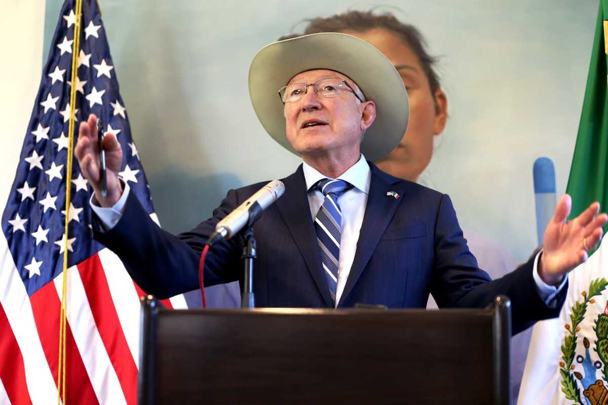 Ken Salazar critica estrategia de seguridad en México  (Ariana Pérez)