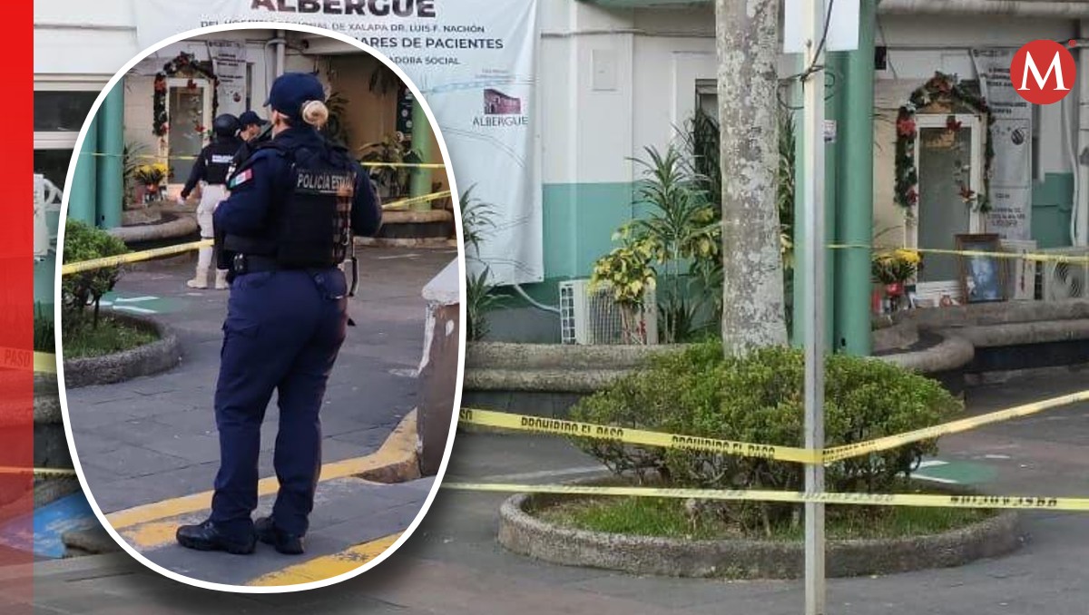Médicos de la policía municipal de Veracruz llegaron a brindarle primeros auxilios. | Especial