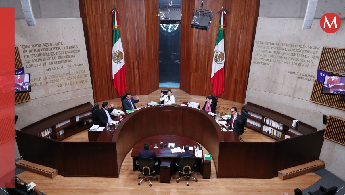 Pleno del Tribunal Electoral del Poder Judicial de la Federación, que decidió sobre la elección en Veracruz. | Especial