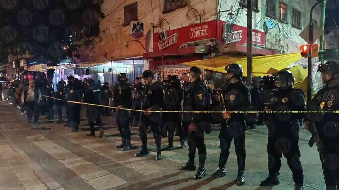 Tras estos hechos se registró un fuerte operativo en la zona.