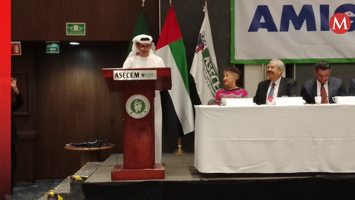 Ahmed Hatem Barghash Almenhali, embajador de Emiratos Árabes Unidos en México. Foto: (Especia