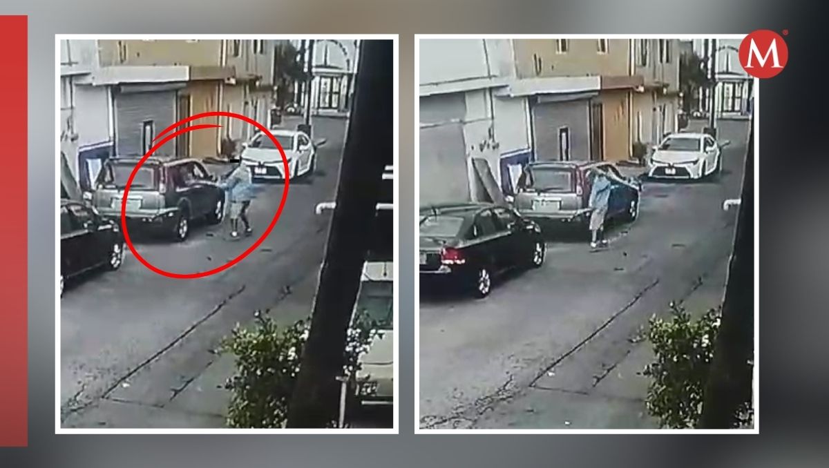 El momento del hecho violento quedo captado en video / Especial.