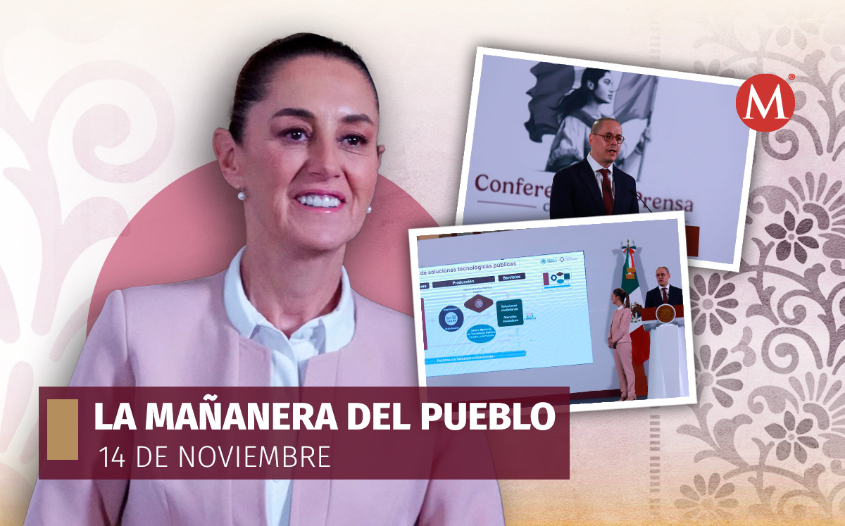 La Mañanera del Pueblo hoy 14 de noviembre | Fotos: Juan Carlos Bautista