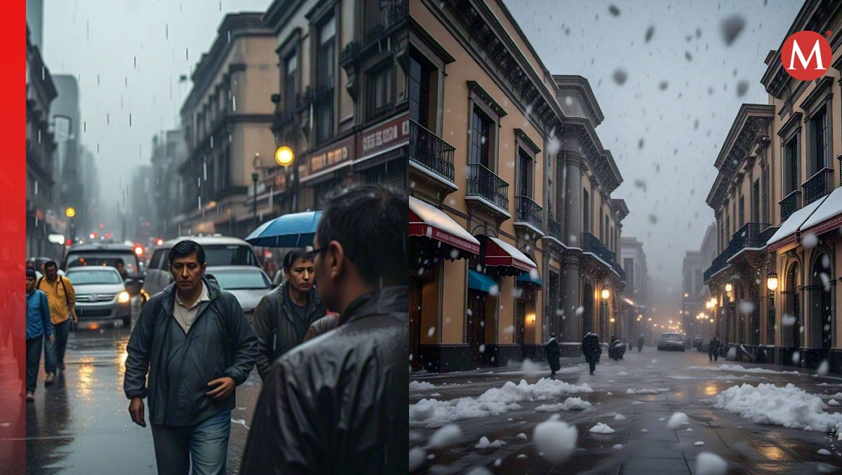 Clima extremo en México: nevadas, lluvias torrenciales y vientos peligrosos | Imágenes de Copilot