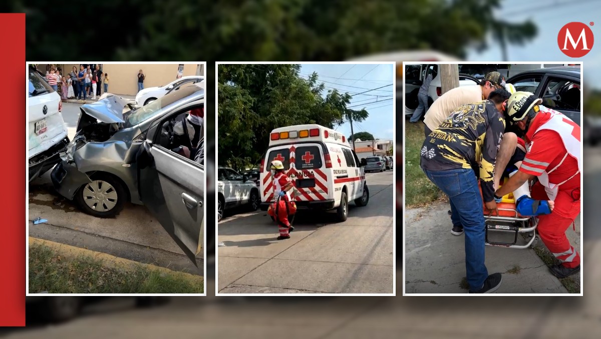 Conductor sufre crisis epiléptica y choca contra vehículos estacionados en Ciudad Madero