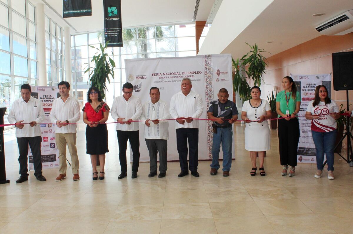 Feria del empleo en Ciudad del Carmen superó expectativas