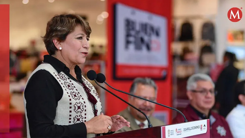 Gobernadora Delfina Gómez da el banderazo de inicio del Buen Fin 2024 en el Estado de México