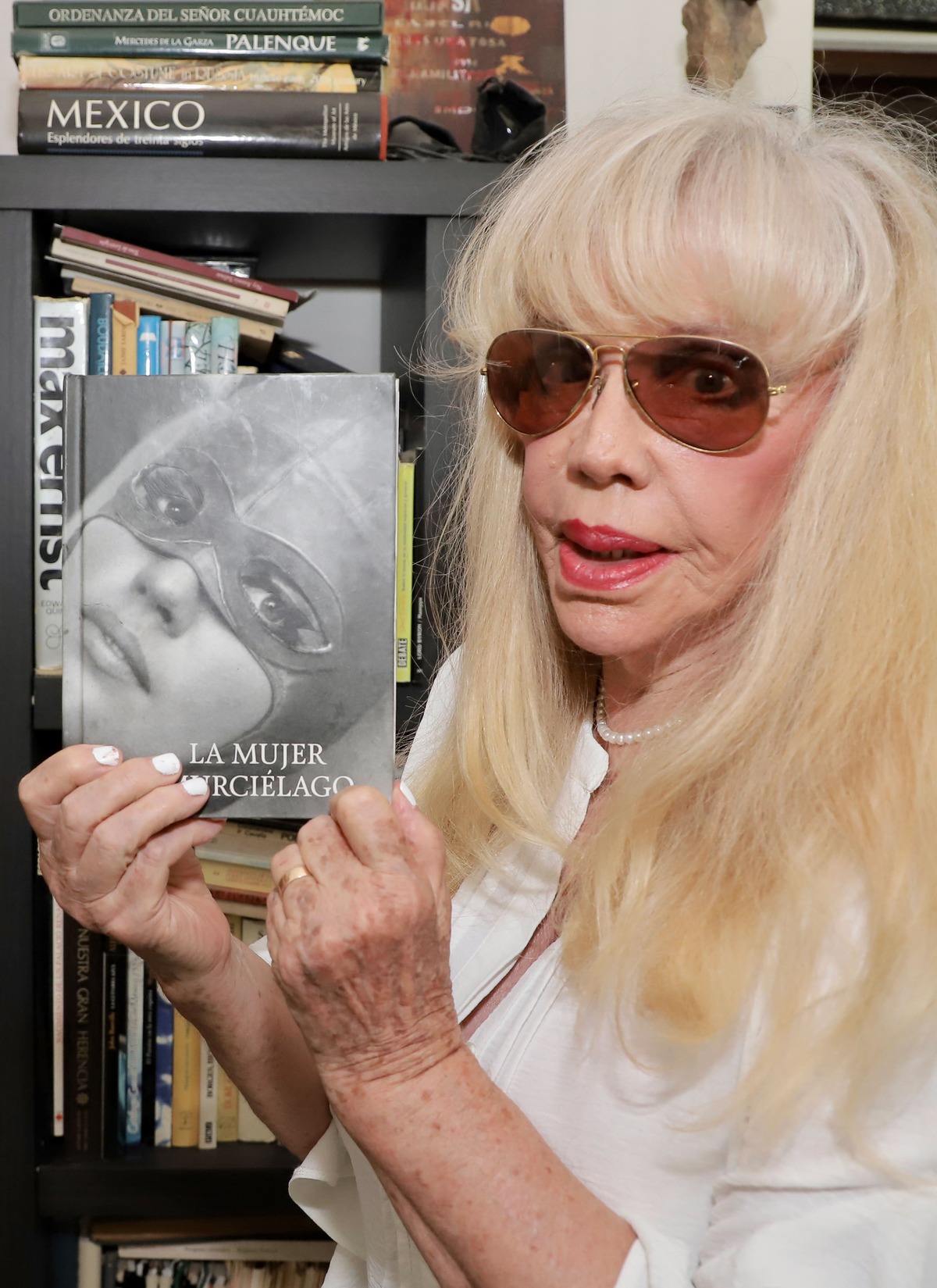 Maura Monti a sus 82 años.
