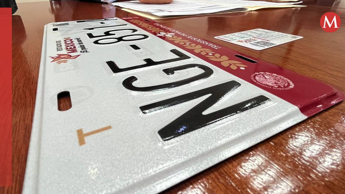 En el Estado de México, 87 mil solicitudes de placas a domicilio. | Foto: Bernardo Jasso
