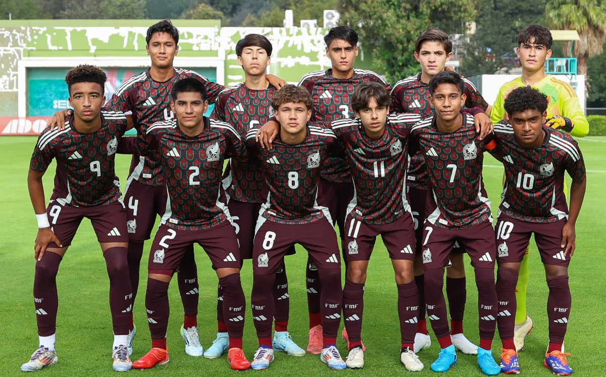 México vs Estados Unidos Sub 16 ¿En qué canal ver HOY partido amistos? (X @miseleccionsubs)