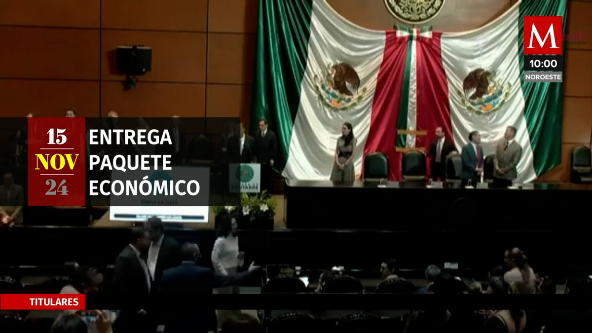 Milenio Noticias, con Carlos Zúñiga, 15 de noviembre de 2024