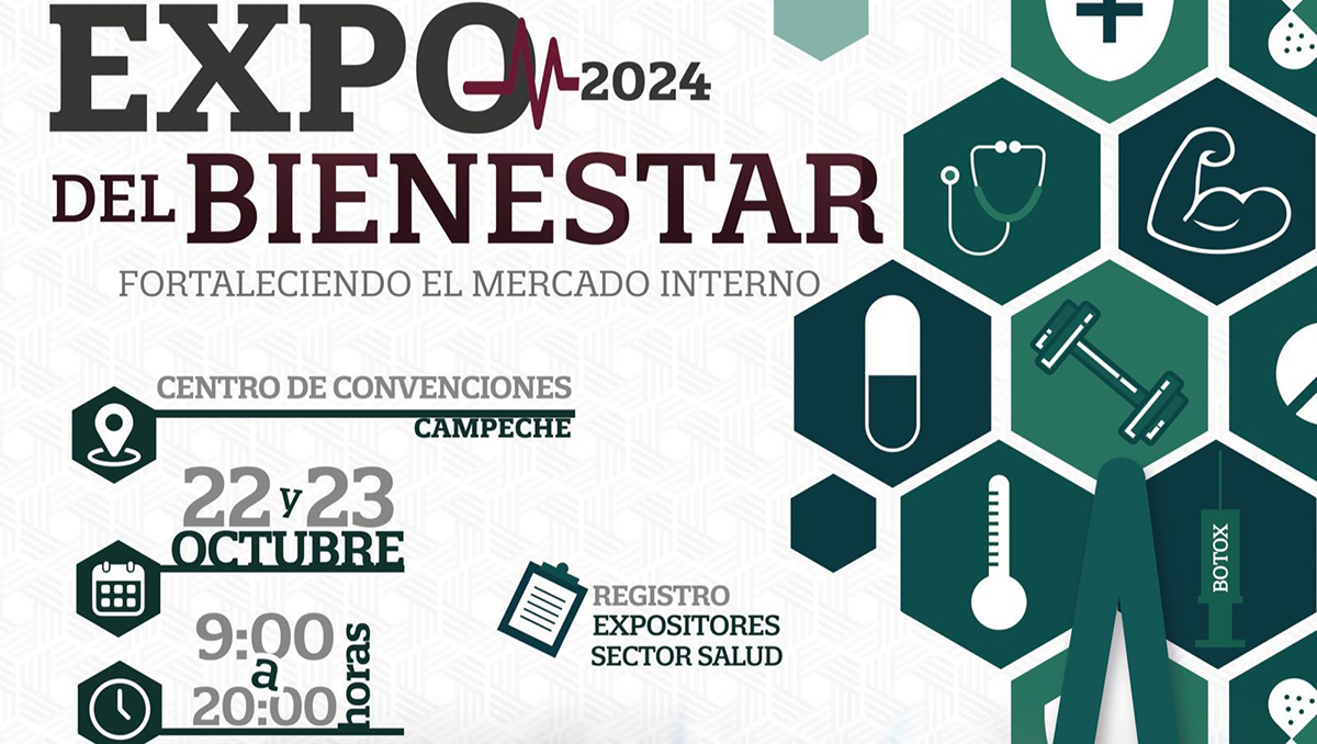 SEDECO invita a la Expo del Bienestar 2024, empresarios dedicados al sector salud y del bienestar