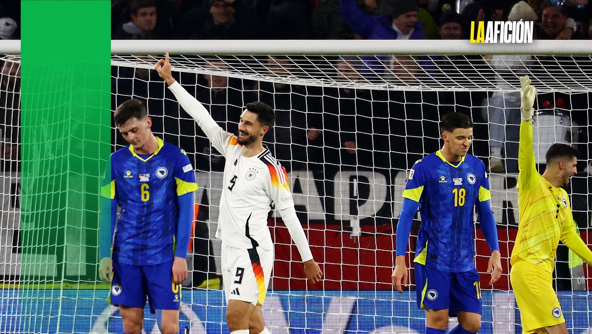 Alemania golea sin piedad a Bosnia Herzegovina en la UEFA Nations League (Reuters)