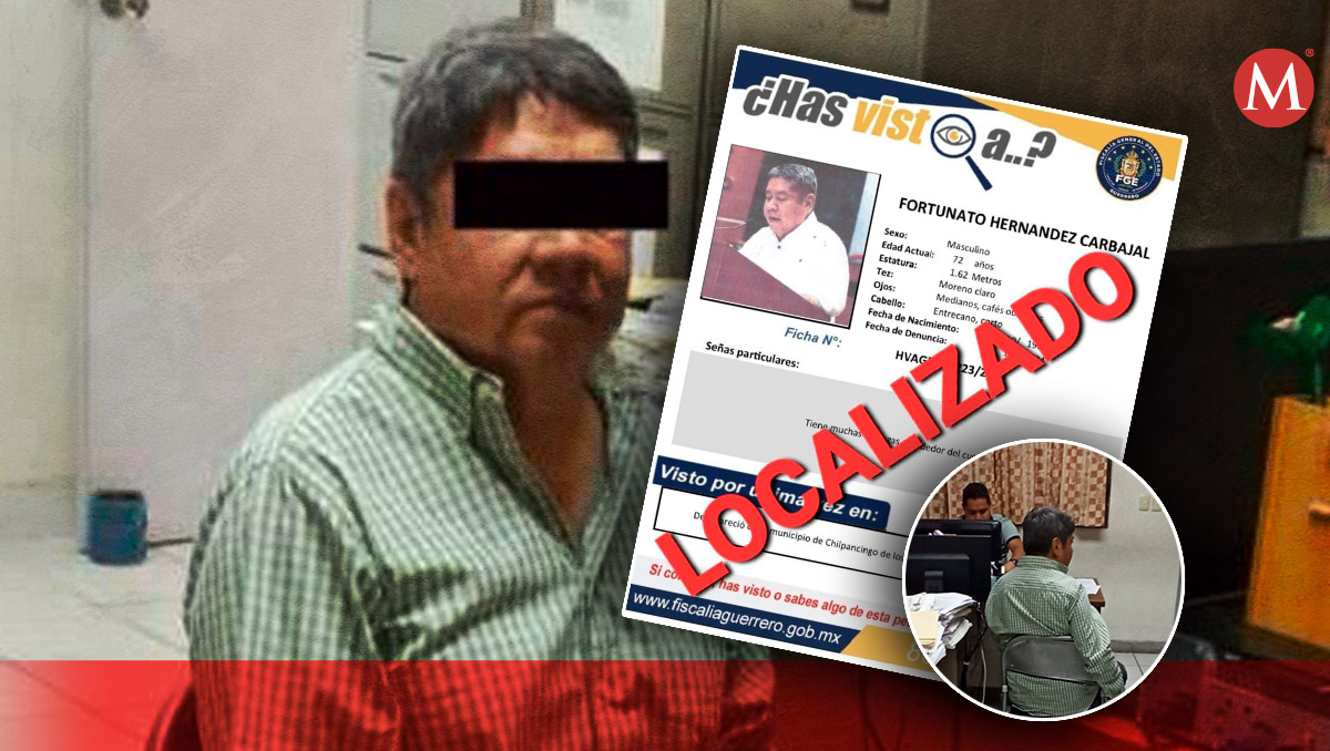 Fortunato Hernández desmiente desaparición en Acapulco tras operativo de búsqueda | Diseño: Samantha Martz