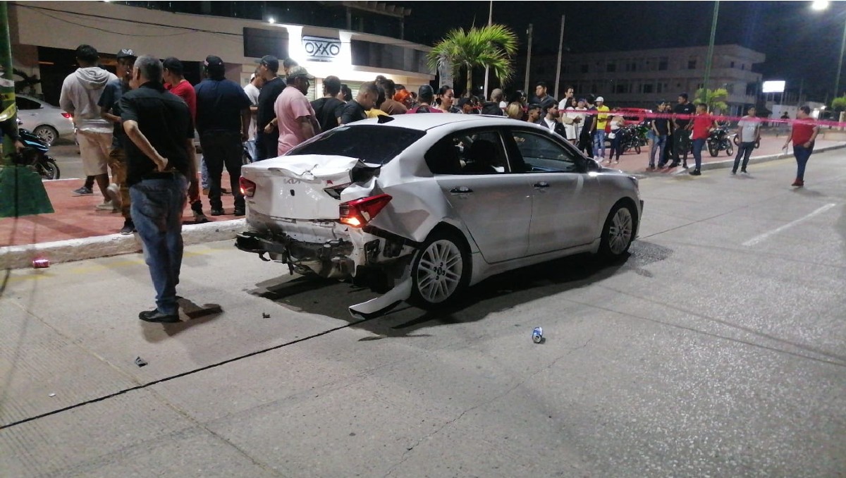 Con graves lesiones resultaron los motociclistas. (Cortesía)