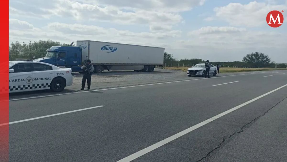 Elementos de la Guardia Nacional y Fuerza Civil acudieron al sitio  para resguardar la zona | Especial
