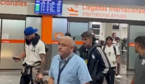 Tigres llegó a Monterrey sin dar declaraciones tras su empate ante Cruz Azul en el partido amistoso que tuvieron en Dallas.
