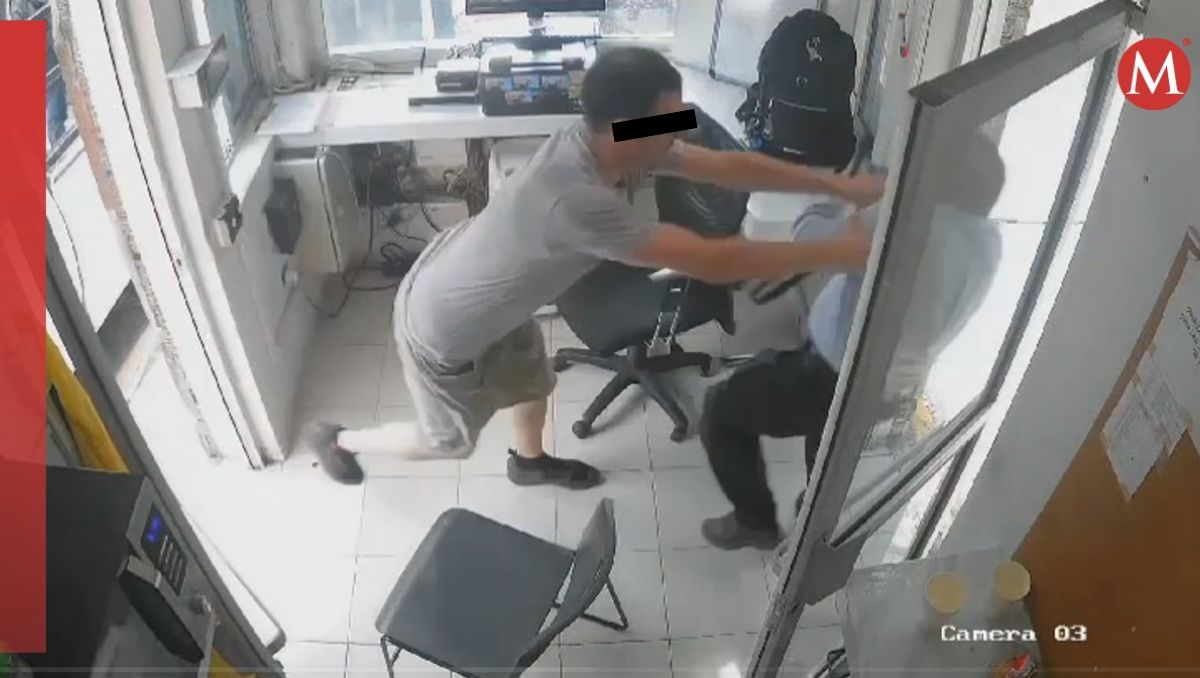 Cámaras de seguridad instaladas en la caseta de vigilancia captaron el pasado mes de julio la agresión | Especial