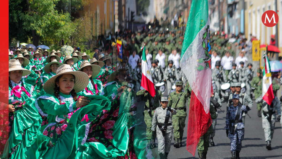 Desfile cívico-militar de la Revolución Mexicana 2024 en Puebla | Agencia Es Imagen