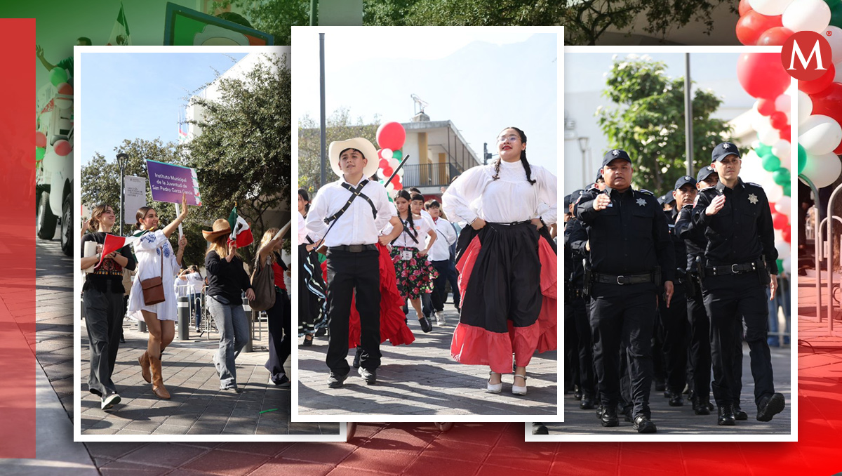 El desfile provocó algunos cierres viales en la zona del casco |  Jorge López