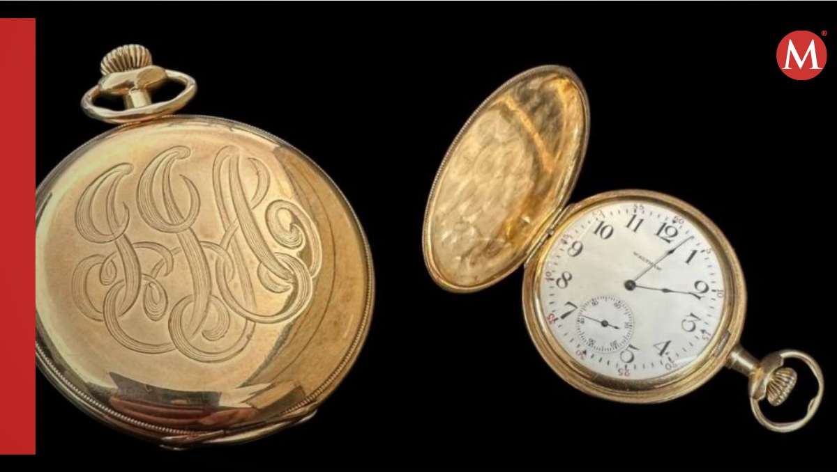 Reloj de capitán del Titanic es subastado en millones de pesos | ESPECIAL