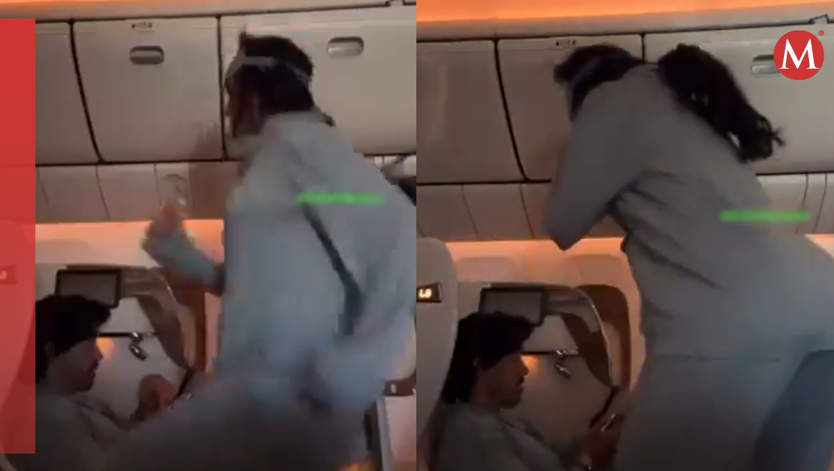 Bárbara de Regil hace ejercicio en pleno vuelo | Especial