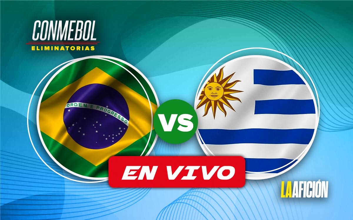 Brasil vs Uruguay. Partido de las eliminatorias mundialistas de Conmebol 2024 (La Afición)