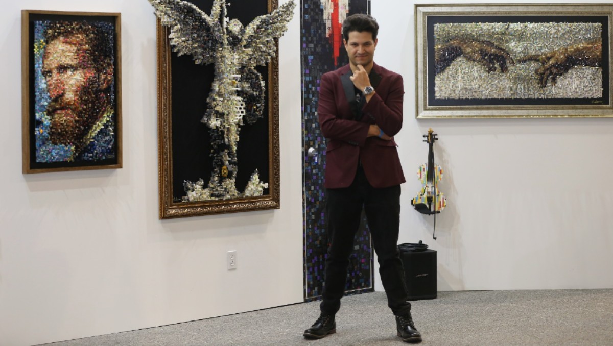 Gerardo Pontiérr comparte su experiencia al crear arte con Legos | Ariana Pérez