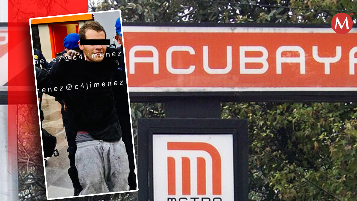 El hombre fue detenido por elementos de la SSC (Diseño: Milenio)