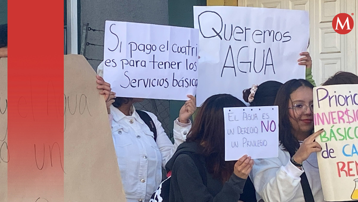 Manifestación en la Universidad Tecnológica de Puebla (UTP) |Agencia Es Imagen