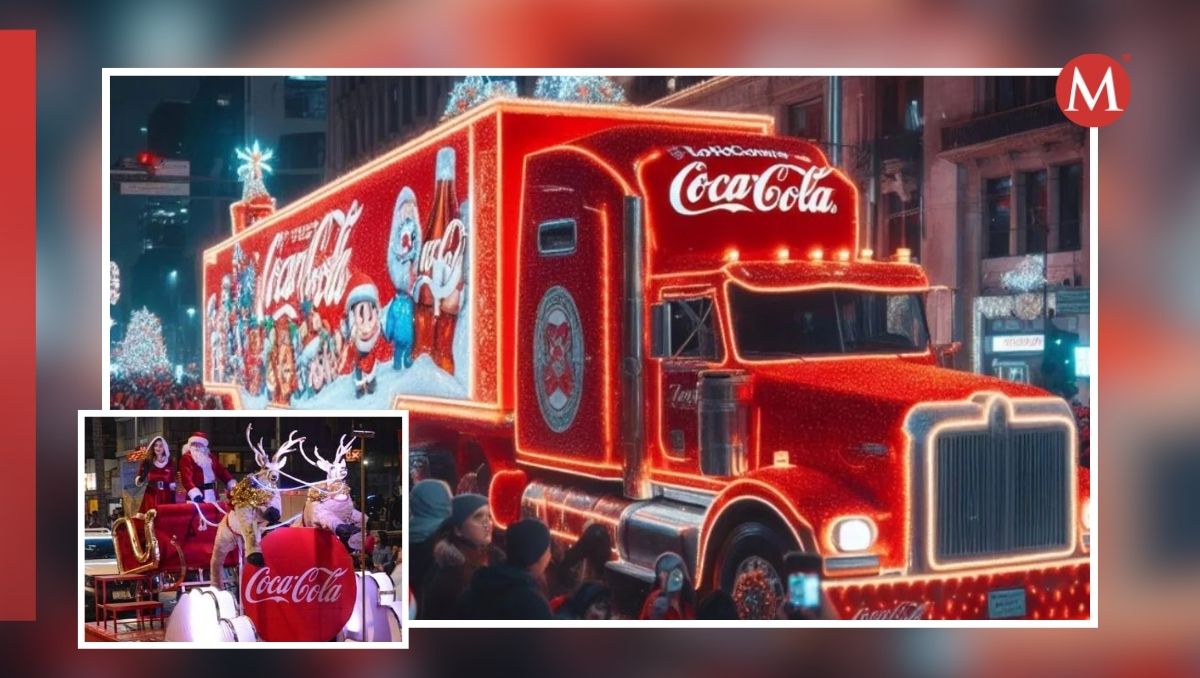 Éste es el recorrido de la caravana Coca Cola 2024 en Monterrey / Especial.